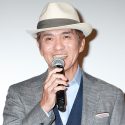 佐藤浩市が緒形直人、永瀬正敏、瀬々敬久監督と映画『64-ロクヨン-』大ヒット御礼舞台あいさつに
