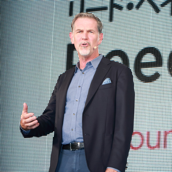 リード・ヘイスティングス（ Netflix 共同創業者兼CEO ）、Netflixジャパン特別プレゼンテーションイベント@東京・ニコファーレにて