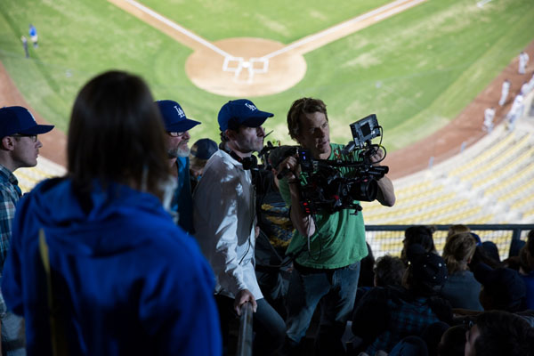 映画『シークレット・アイズ』（ビリー・レイ監督）撮影現場にて