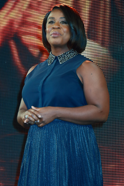 親日家女優のウゾ・アドゥーバ（ Uzo Aduba ）