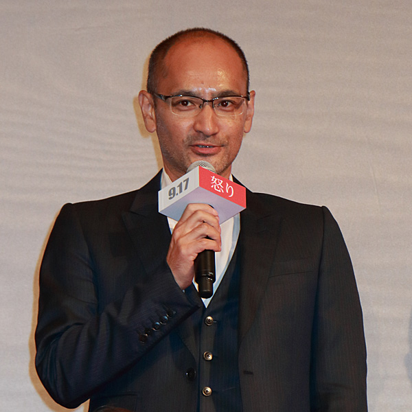 吉田修一（原作者）、映画『怒り』完成報告会見にて