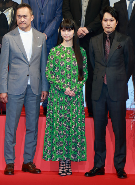 映画『怒り』千葉編の渡辺謙、宮﨑あおい、松山ケンイチ