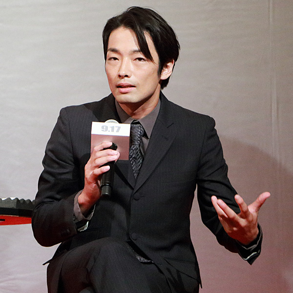 森山未來、映画『怒り』完成報告会見にて