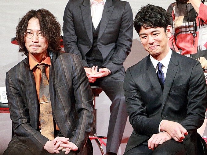 妻夫木聡と綾野剛は似た者俳優、映画『怒り』完成報告会見にて