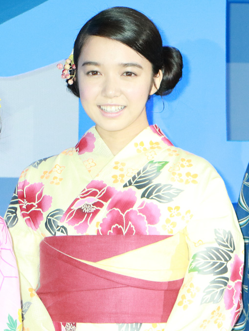 上白石萌音、映画『君の名は。』の完成披露試写会にて