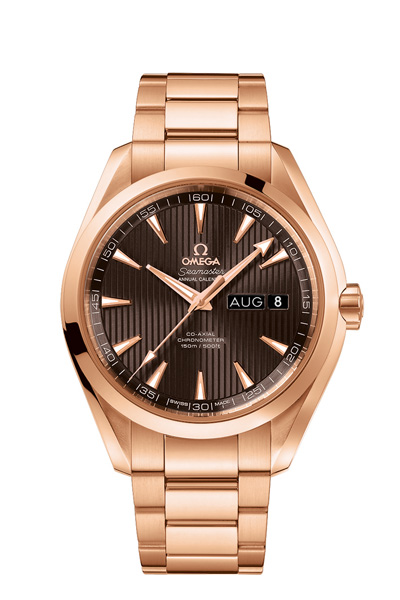 OMEGA231.50.43.22.06「レッドゴールドケースのシーマスター アク アテラ」（価格365万円税別）