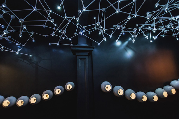 リオデジャネイロ「オメガハウス」のスペース（宇宙）ルーム