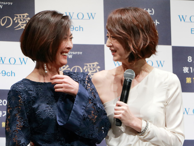 中山美穂「撮影現場の早紀ちゃんは華やかで、助かってました」