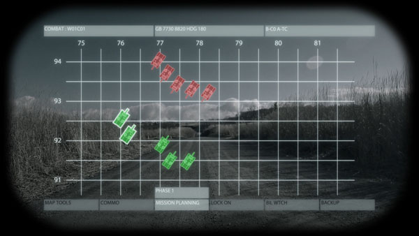 体感上映システムでの戦車