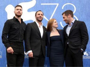 アーロン・テイラー＝ジョンソン、トム・フォード監督、エイミー・アダムス、ジェイク・ギレンホール