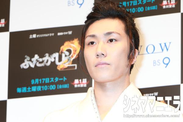 早乙女太一、WOWOW連続ドラマW「ふたがしら2」完成披露試写会舞台あいさつにて