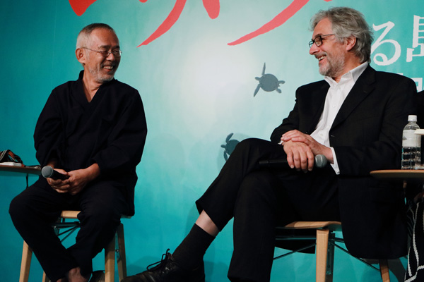 監督の家族の話しのよう・・・「アニメーターの悪い癖で描くと男は自分、少年は息子に似ている」