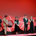 映画『SCOOP!』完成披露試写会舞台あいさつステージ全景