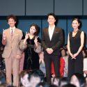 左から大根 仁監督、滝藤賢一、二階堂ふみ、福山雅治、吉田羊、リリー・フランキー