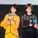 左から山本美月、本田翼、第13回香港アジアン映画祭『少女』ティーチインにて