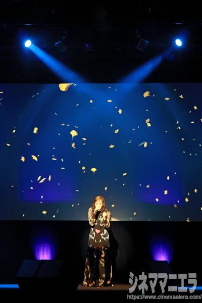 中島美嘉、「Forget Me Not」を熱唱、映画『ボクの妻と結婚してください。』カップル限定試写会 にて