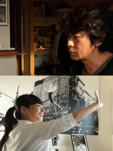 永瀬正敏と水崎綾女、映画『光』（河瀨直美監督）より