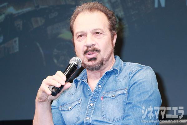 エドワード・ズウィック監督が一言挨拶されてます、映画『ジャック・リーチャー NEVER GO BACK』来日会見にて