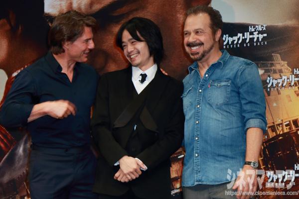 池松壮亮は「当時から素晴らしい俳優だった」とトムと監督の談