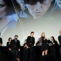 映画『ファンタスティック・ビーストと魔法使いの旅』来日初日舞台あいさつの様子