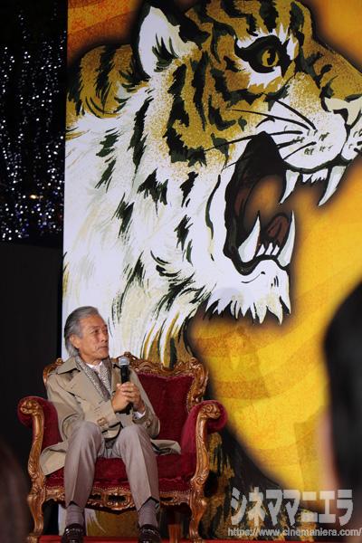 岩城滉一、映画『土竜の唄 香港狂騒曲』バトルプレミアイベントにて