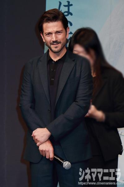 ディエゴ・ルナ、映画『ローグ・ワン／スター・ウォーズ・ストーリー』来日会見にて