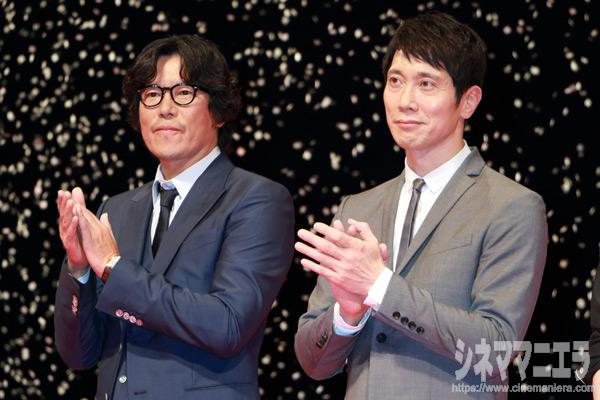 豊川悦司（幸田柾近役）と佐々木蔵之介（島田開役）