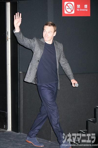 マイケル・ファスベンダー、TOHOシネマズ スクリーン7に現る！