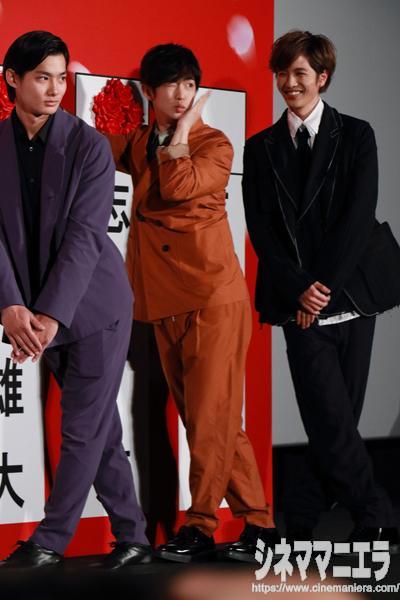 野村周平×千葉雄大×志尊淳の当確決めポーズ！