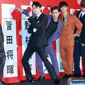 映画『帝一の國』菅田将暉×野村周平「僕らは永遠のライバル」と前向き宣言!赤場帝一役の菅田将暉、めざせ一番!大ヒット当確!