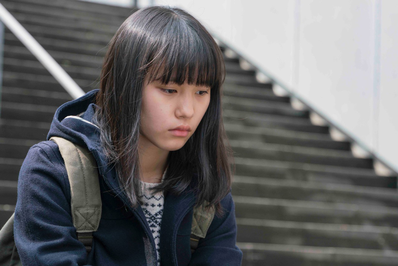 薫を演じた南沙良、映画『幼な子われらに生まれ』(三島有紀子監督)より