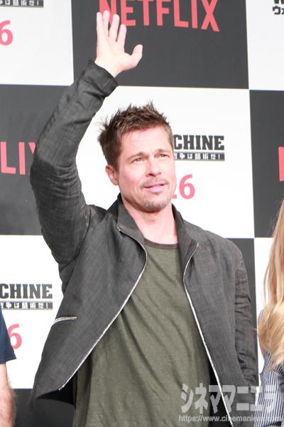 作品の出来栄えに大満足だと語ったブラピ