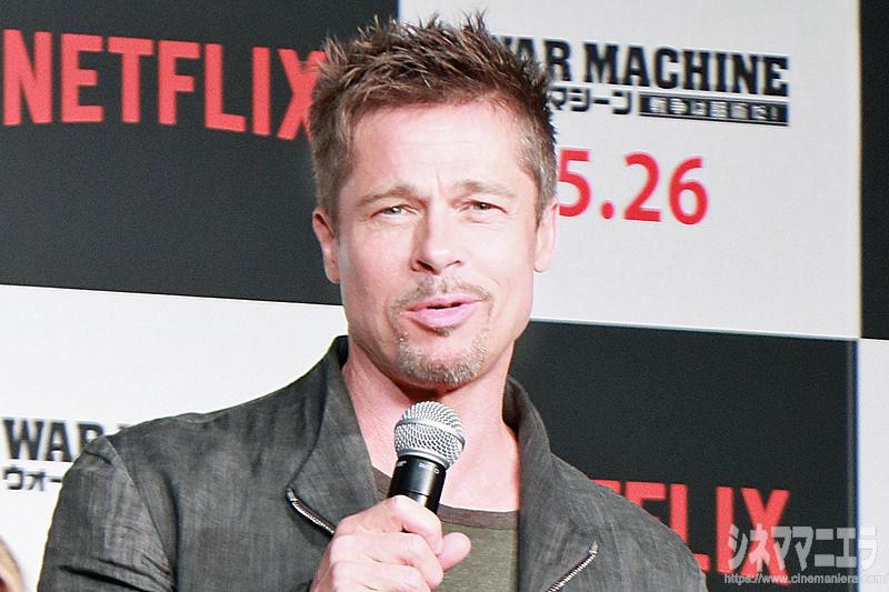 ブラッド・ピット来日!「東京のナイトライフを想像しちゃって」はにかみ笑顔