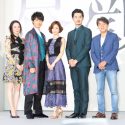 左から伊藤歩、斎藤工、上戸彩、平山浩行、西谷弘監督、映画『昼顔』ファンミーティングにて