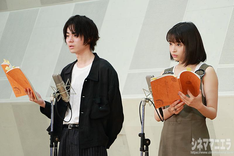 菅田将暉×広瀬すず、映画『打ち上げ花火、下から見るか？横から見るか？』公開アフレコにて