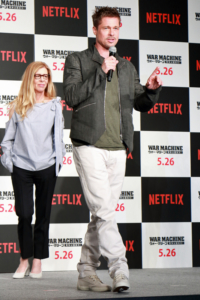 映画『ウォー・マシーン:戦争は話術だ!』来日記者会見