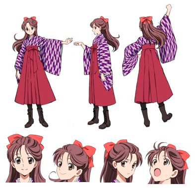 花村紅緒（CV 早見沙織）キャラクタービジュアル