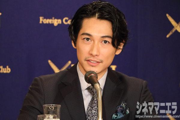 俳優のディーン・フジオカが６月２０日、外国特派員協会にて主演映画『結婚』の記者会見に応じた