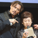 ジョニー・デップ、彼女は「２４年前の初来日時にも通訳してくれた方」