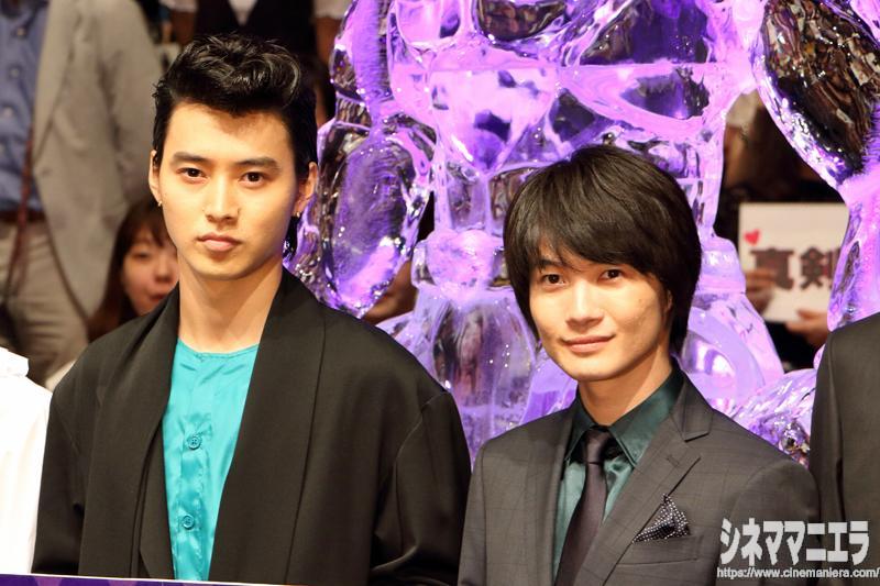 山﨑賢人と神木隆之介、映画『ジョジョの奇妙な冒険 ダイヤモンドは砕けない 第一章』ジャパンプレミアにて