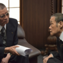 シリーズ随一の強面キャラ【花菱会】若頭・西野(西田敏行)と若頭補佐・中田(塩見三省)