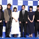 左から岩井俊二、宮野真守、広瀬すず、菅田将暉、松たか子、川村元気（敬称略）