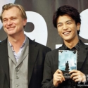 映画『ダンケルク』来日記者会見にて、ノーラン監督と岩田剛典(三代目J Soul Brothers、EXILE)