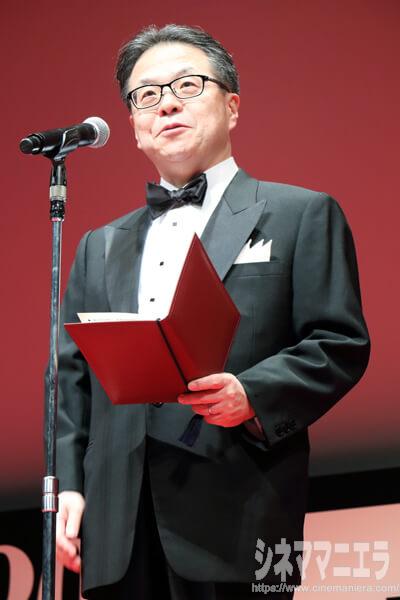 世耕弘茂 経済産業省大臣、第30回東京国際映画祭オープニングセレモニーにて
