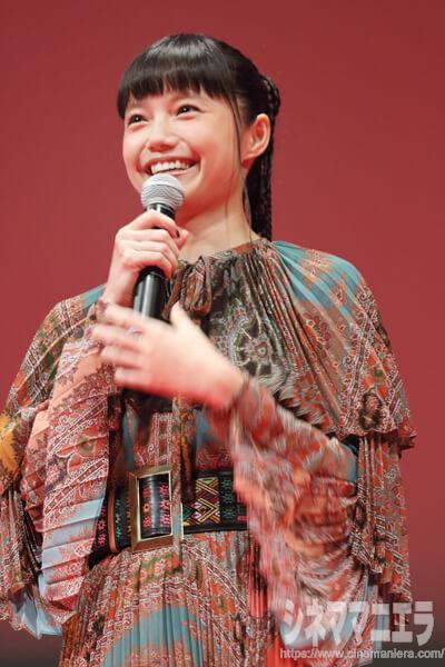 宮﨑あおい、 第30回東京国際映画祭オープニングセレモニーにて
