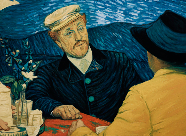 オーヴェール＝シュル＝オワーズ、ゴッホの主治医ポール・ガシェ（ジェローム・フリン）、映画『ゴッホ 最期の手紙』より