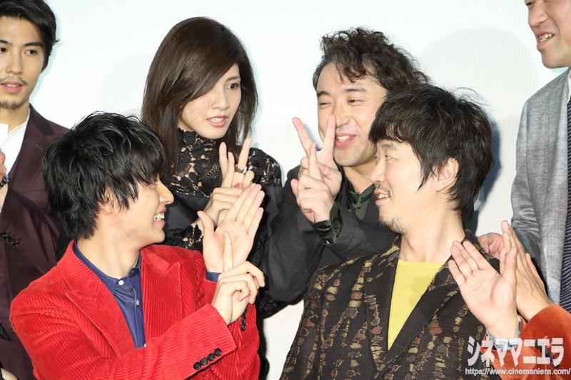 「Ψ」を手で！映画『斉木楠雄のΨ難』完成披露イベント