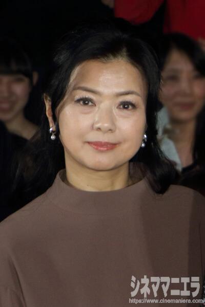 薬師丸ひろ子、映画『8年越しの花嫁 奇跡の実話』完成披露試写会