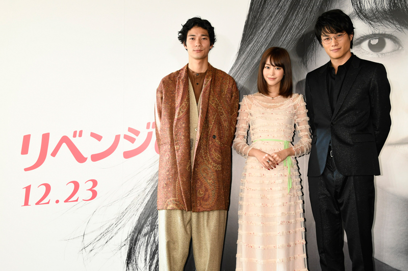 映画『リベンジgirl』ランクアップ会見@東京・ブルガリ銀座タワー