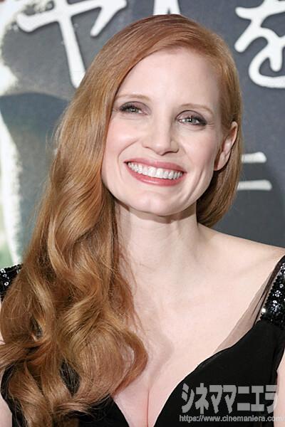 映画『ユダヤ人を救った動物園 ～アントニーナが愛した命～』で初来日したことを喜ぶジェシカ・チャステイン